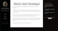 Desktop Screenshot of joseuzcategui.com